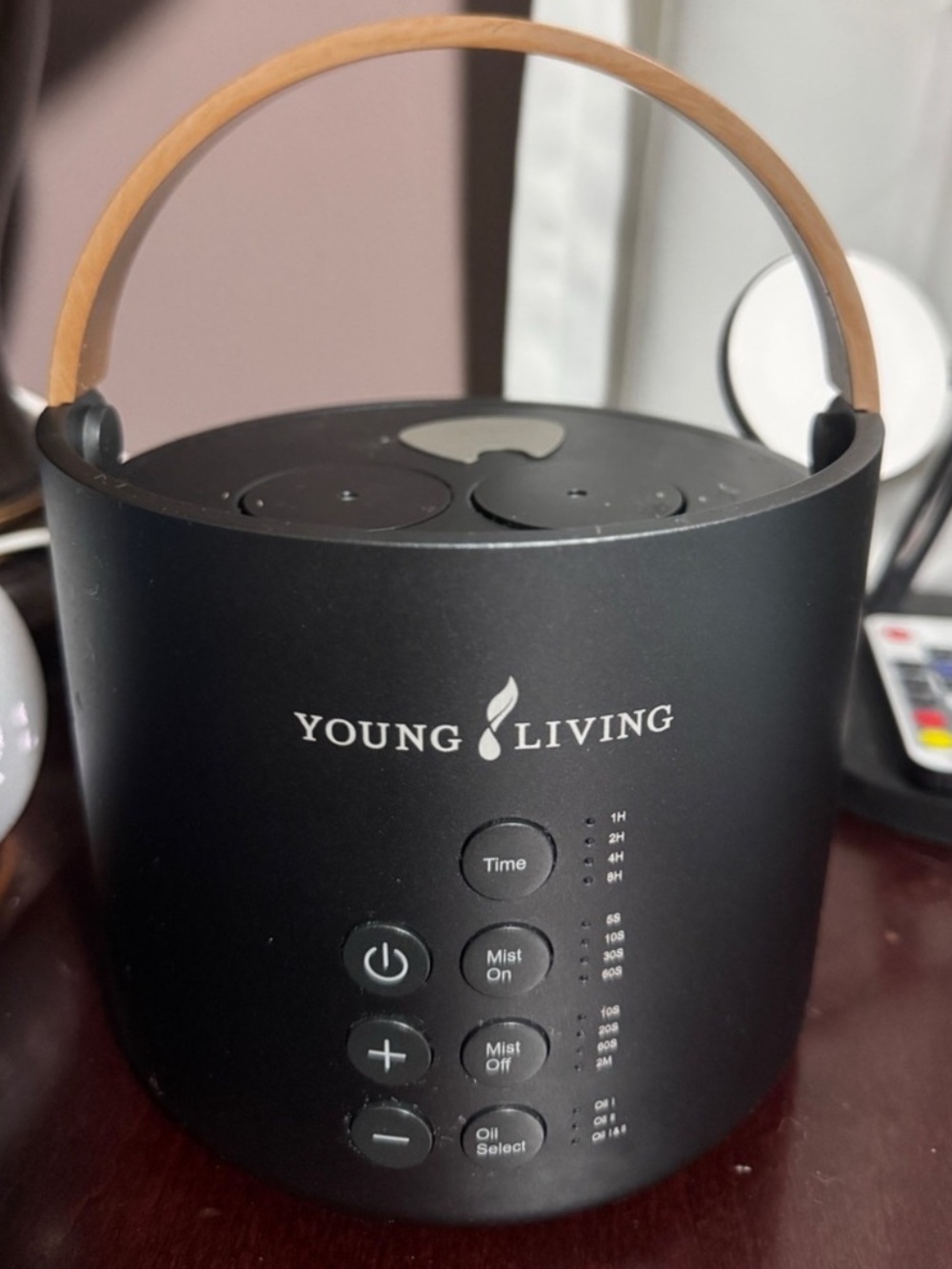 Young Living Duet Diffuser — Charcoal
